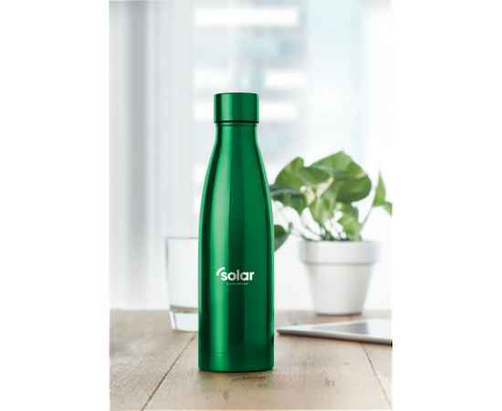 Термос-бутылка 500мл, зеленый, Цвет: зеленый-зеленый, Размер: 7x25.5 см, изображение 3