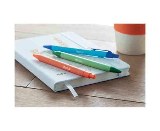 Ручка картон/пластик кукурузн, оранжевый, Цвет: оранжевый, Размер: 1x14 см, изображение 2