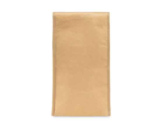 Ланч пакет бумажный 3 л., бежевый, изображение 2