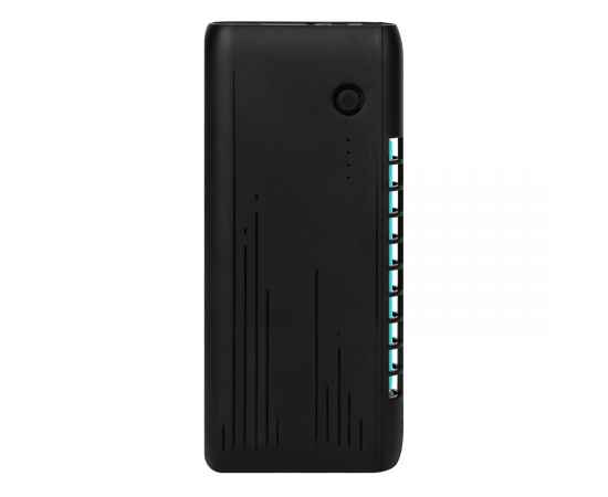 Внешний аккумулятор с встроенной УФ лампой Uno 6000 mAh, черный, Цвет: черный, черный, Размер: 120x200x30, изображение 4