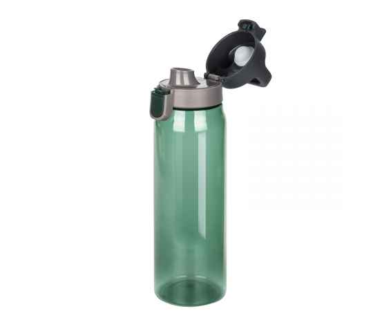 Бутылка для воды Aqua, зеленая, Цвет: зеленый, Объем: 830, Размер: 82x82x275, изображение 3