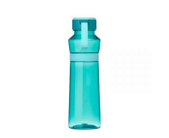 Бутылка для воды Jump, аква, Цвет: бирюзовый, Объем: 450, Размер: 70x70x220, изображение 4