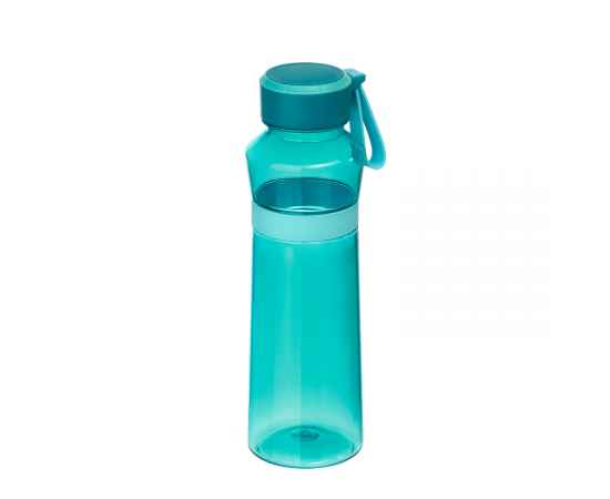 Бутылка для воды Jump, аква, Цвет: бирюзовый, Объем: 450, Размер: 70x70x220, изображение 5