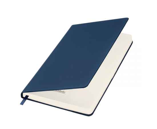 Ежедневник Alpha BtoBook недатированный, синий (без резинки, без упаковки, без стикера), Цвет: синий, бежевый, бежевый, бежевый, Размер: 145/15/212, изображение 2