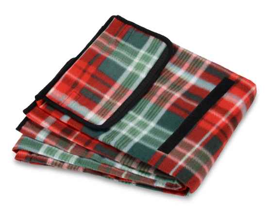 Плед Шотландия, 835311, Цвет: зеленый,красный, изображение 3