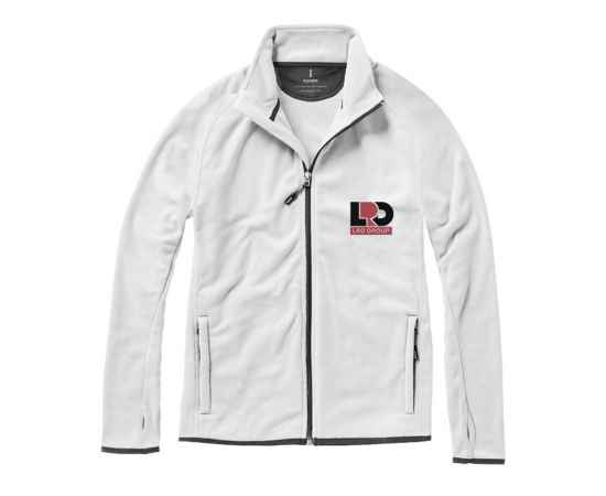 Куртка флисовая Brossard мужская, S, 3948201S, Цвет: белый, Размер: S, изображение 5