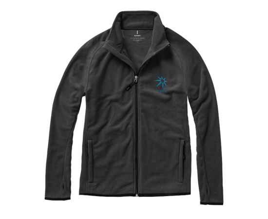 Куртка флисовая Brossard мужская, S, 3948295S, Цвет: антрацит, Размер: S, изображение 5