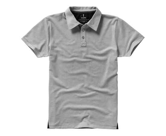 Рубашка поло Markham мужская, 3XL, 38084963XL, Цвет: антрацит,серый меланж, Размер: 3XL, изображение 3