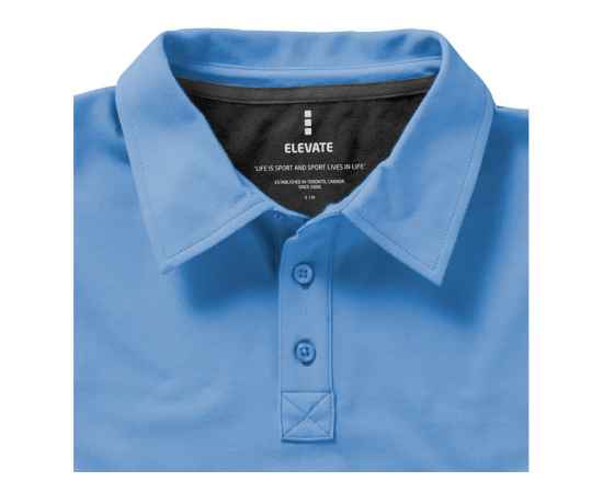 Рубашка поло Markham мужская, 2XL, 38084402XL, Цвет: голубой,антрацит, Размер: 2XL, изображение 7
