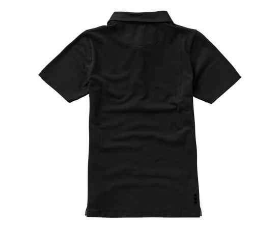 Рубашка поло Markham женская, L, 3808595L, Цвет: черный,антрацит, Размер: L, изображение 4