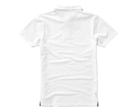 Рубашка поло Markham мужская, S, 3808401S, Цвет: белый,антрацит, Размер: S, изображение 4
