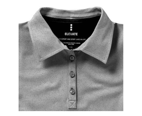 Рубашка поло Markham женская, 2XL, 38085962XL, Цвет: антрацит,серый меланж, Размер: 2XL, изображение 7