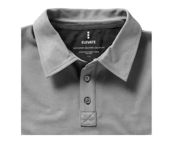 Рубашка поло Markham мужская, 3XL, 38084963XL, Цвет: антрацит,серый меланж, Размер: 3XL, изображение 7