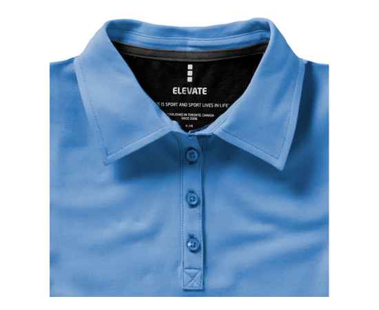 Рубашка поло Markham женская, 2XL, 38085402XL, Цвет: голубой,антрацит, Размер: 2XL, изображение 7
