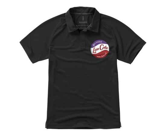 Рубашка поло Ottawa мужская, S, 3908299S, Цвет: черный, Размер: S, изображение 5