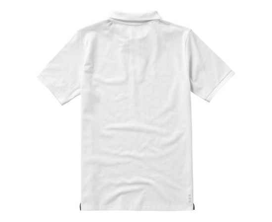 Рубашка поло Calgary мужская, 3XL, 38080013XL, Цвет: белый, Размер: 3XL, изображение 4