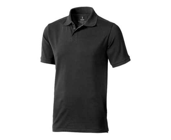 Рубашка поло Calgary мужская, S, 3808095S, Цвет: антрацит, Размер: S, изображение 2