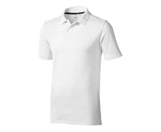Рубашка поло Calgary мужская, 3XL, 38080013XL, Цвет: белый, Размер: 3XL, изображение 2