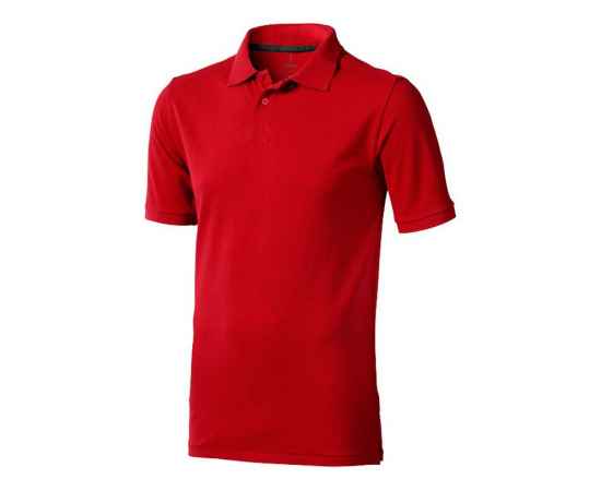 Рубашка поло Calgary мужская, 3XL, 38080253XL, Цвет: красный, Размер: 3XL, изображение 2