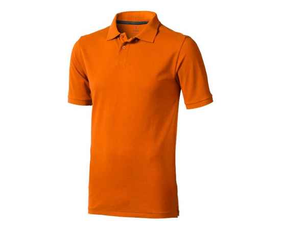 Рубашка поло Calgary мужская, S, 3808033S, Цвет: оранжевый, Размер: S, изображение 2