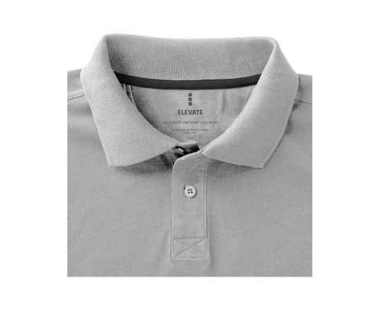 Рубашка поло Calgary мужская, 2XL, 38080962XL, Цвет: серый меланж, Размер: 2XL, изображение 4