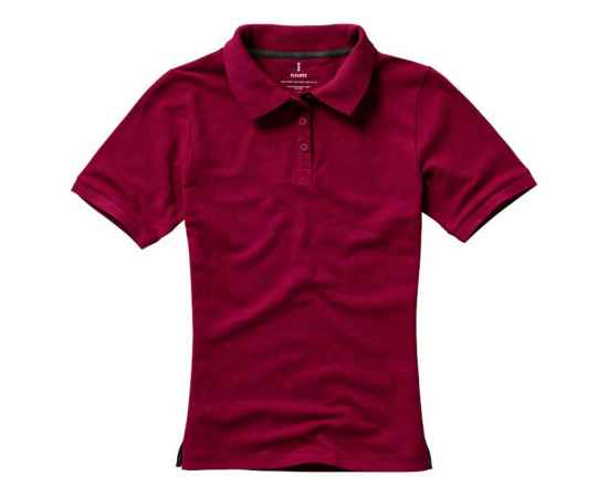 Рубашка поло Calgary женская, 2XL, 38081242XL, Цвет: бургунди, Размер: 2XL, изображение 9