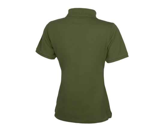 Рубашка поло Calgary женская, S, 3808170S, Цвет: зеленый армейский, Размер: S, изображение 2