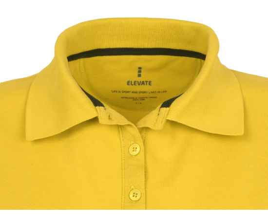 Рубашка поло Calgary женская, 2XL, 38081102XL, Цвет: желтый, Размер: 2XL, изображение 4