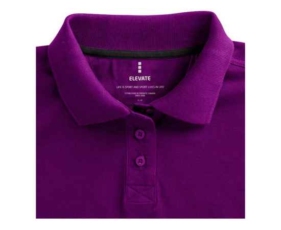 Рубашка поло Calgary женская, S, 3808138S, Цвет: темно-фиолетовый, Размер: S, изображение 12