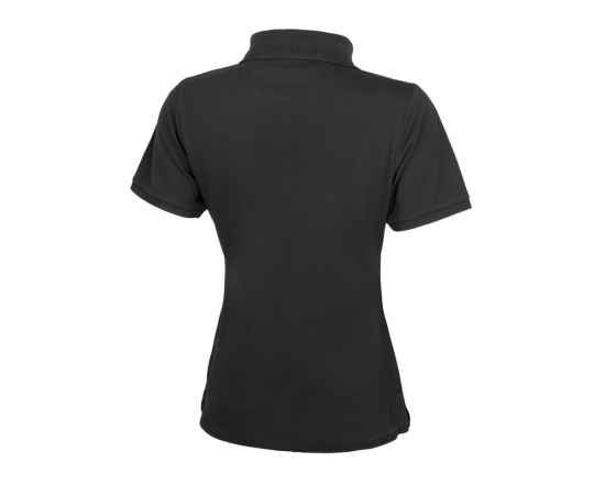 Рубашка поло Calgary женская, S, 3808199S, Цвет: черный, Размер: S, изображение 2