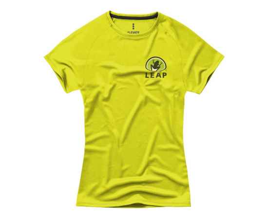 Футболка Niagara женская, XS, 3901114XS, Цвет: неоновый желтый, Размер: XS, изображение 5