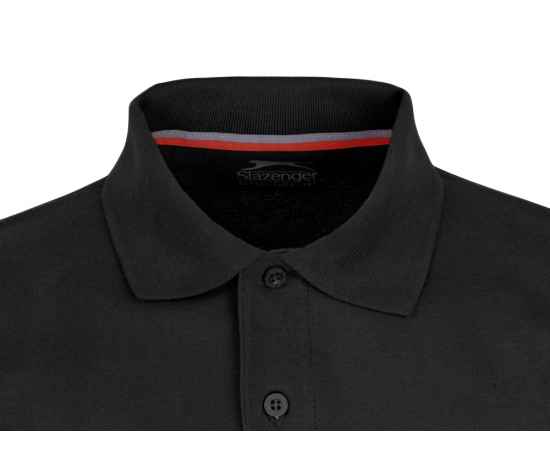 Рубашка поло Point мужская с длинным рукавом, M, 3310699M, Цвет: черный, Размер: M, изображение 3