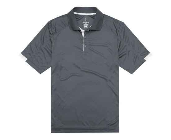 Рубашка поло Kiso мужская, L, 3908492L, Цвет: серый, Размер: L, изображение 4