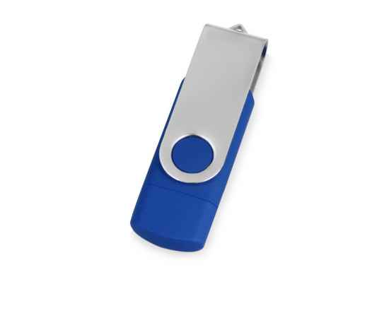 USB3.0/USB Type-C флешка на 16 Гб Квебек C, 16Gb, 6202.02.16, Цвет: синий, Размер: 16Gb, изображение 3