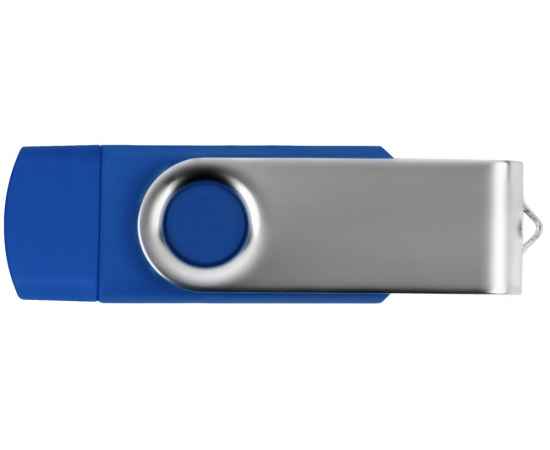USB3.0/USB Type-C флешка на 16 Гб Квебек C, 16Gb, 6202.02.16, Цвет: синий, Размер: 16Gb, изображение 4