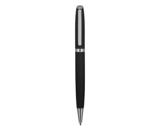 Ручка металлическая soft-touch шариковая Flow, 18561.07, Цвет: черный, изображение 2