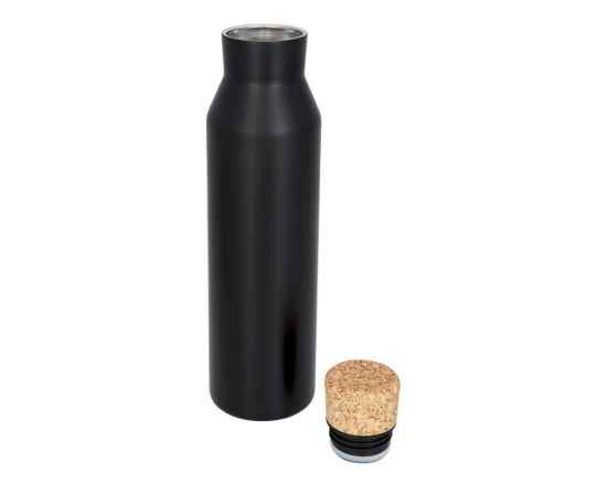 Вакуумная бутылка Norse с пробкой, 10053500, Цвет: черный, Объем: 590, изображение 2