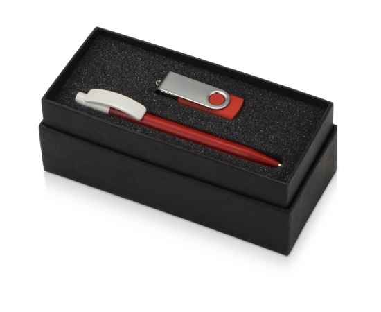 Подарочный набор Uma Memory с ручкой и флешкой, 8Gb, 700337.01, Цвет: красный, Размер: 8Gb, изображение 2