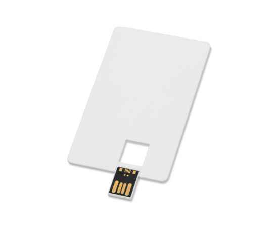 620616 USB 2.0-флешка на 16 Гб Card в виде пластиковой карты, изображение 2