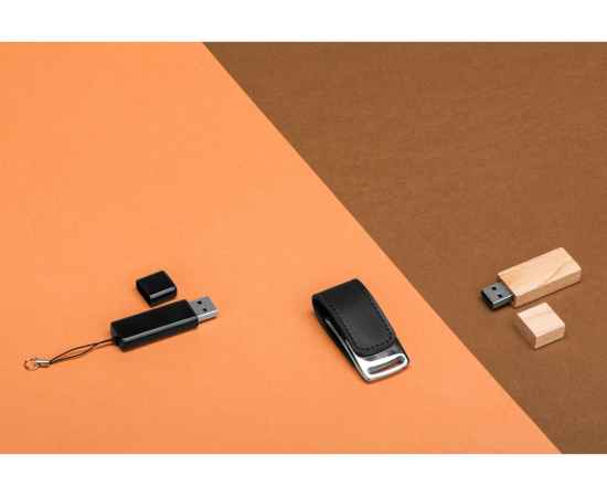 USB-флешка на 16 Гб Woody с магнитным колпачком, 16Gb, 620916, Цвет: натуральный, Размер: 16Gb, изображение 4