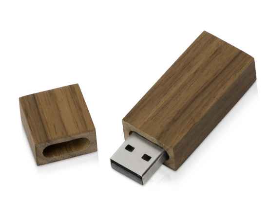 USB-флешка на 16 Гб Woody с магнитным колпачком, 16Gb, 620917, Цвет: дерево, Размер: 16Gb, изображение 2
