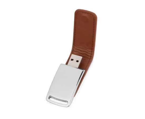 USB-флешка на 16 Гб Vigo с магнитным замком, 16Gb, 621816, Цвет: светло-коричневый,серебристый, Размер: 16Gb, изображение 2