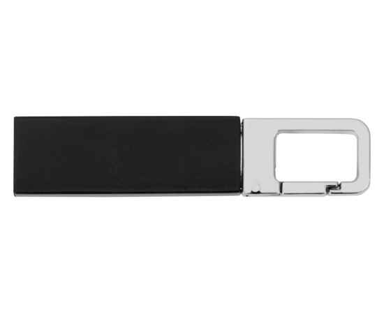 USB-флешка на 16 Гб Hook с карабином, 16Gb, 620516, Цвет: черный,серебристый, Размер: 16Gb, изображение 2