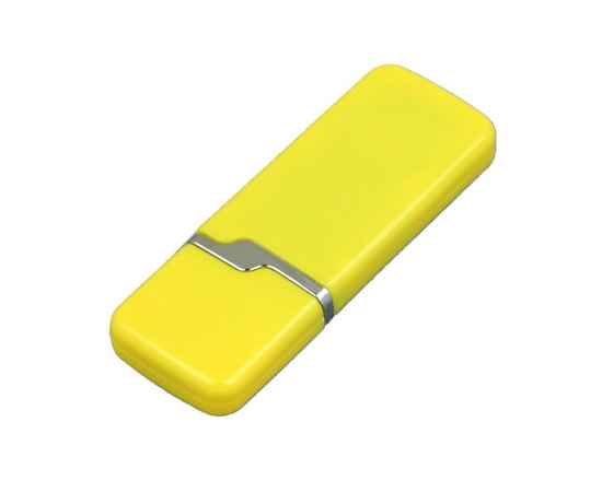 USB 2.0- флешка на 16 Гб с оригинальным колпачком, 16Gb, 6004.16.04, Цвет: желтый, Размер: 16Gb, изображение 3