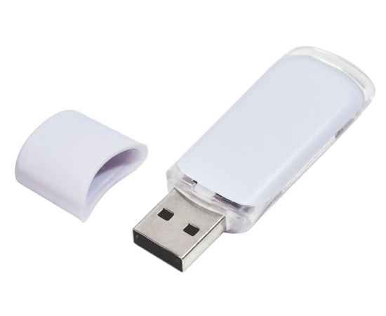USB 2.0- флешка на 32 Гб с цветными вставками, 32Gb, 6003.32.06, Цвет: белый, Размер: 32Gb, изображение 2