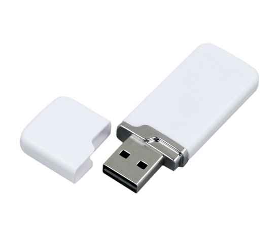 USB 2.0- флешка на 16 Гб с оригинальным колпачком, 16Gb, 6004.16.06, Цвет: белый, Размер: 16Gb, изображение 2