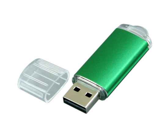 USB 2.0- флешка на 16 Гб с прозрачным колпачком, 16Gb, 6018.16.03, Цвет: зеленый, Размер: 16Gb, изображение 2