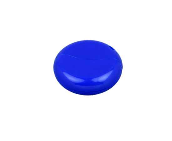 USB 2.0- флешка промо на 16 Гб круглой формы, 16Gb, 6021.16.02, Цвет: синий, Размер: 16Gb, изображение 3