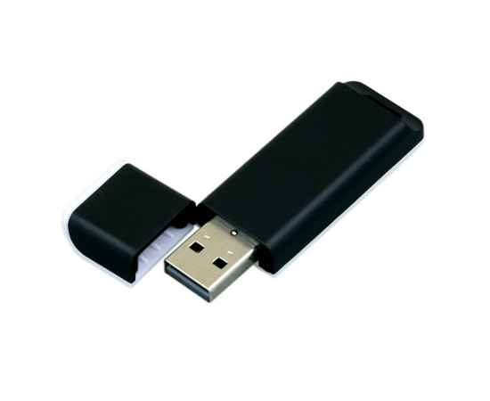 USB 2.0- флешка на 16 Гб с оригинальным двухцветным корпусом, 16Gb, 6013.16.07, Цвет: черный,белый, Размер: 16Gb, изображение 2