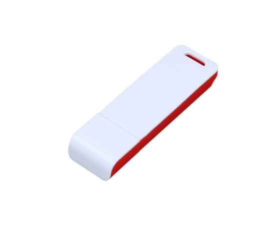 USB 2.0- флешка на 16 Гб с оригинальным двухцветным корпусом, 16Gb, 6013.16.01, Цвет: красный,белый, Размер: 16Gb, изображение 3